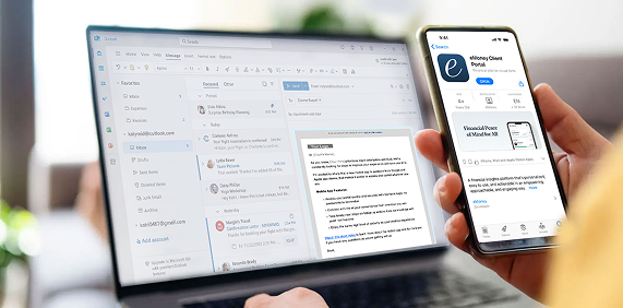 Sample Email and Mobile App