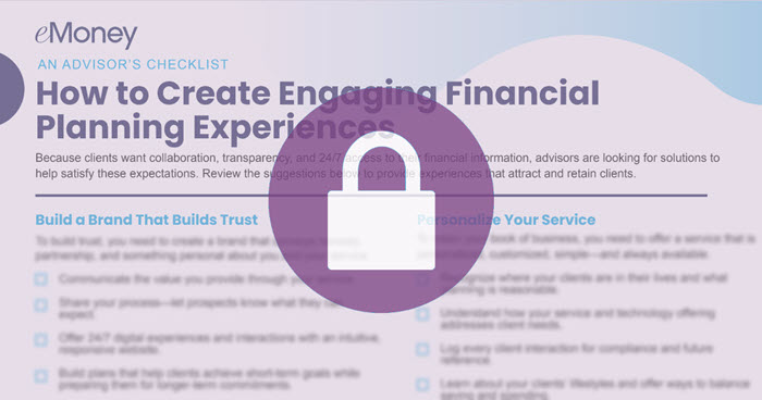 Create Engaging Financial planning Experiences